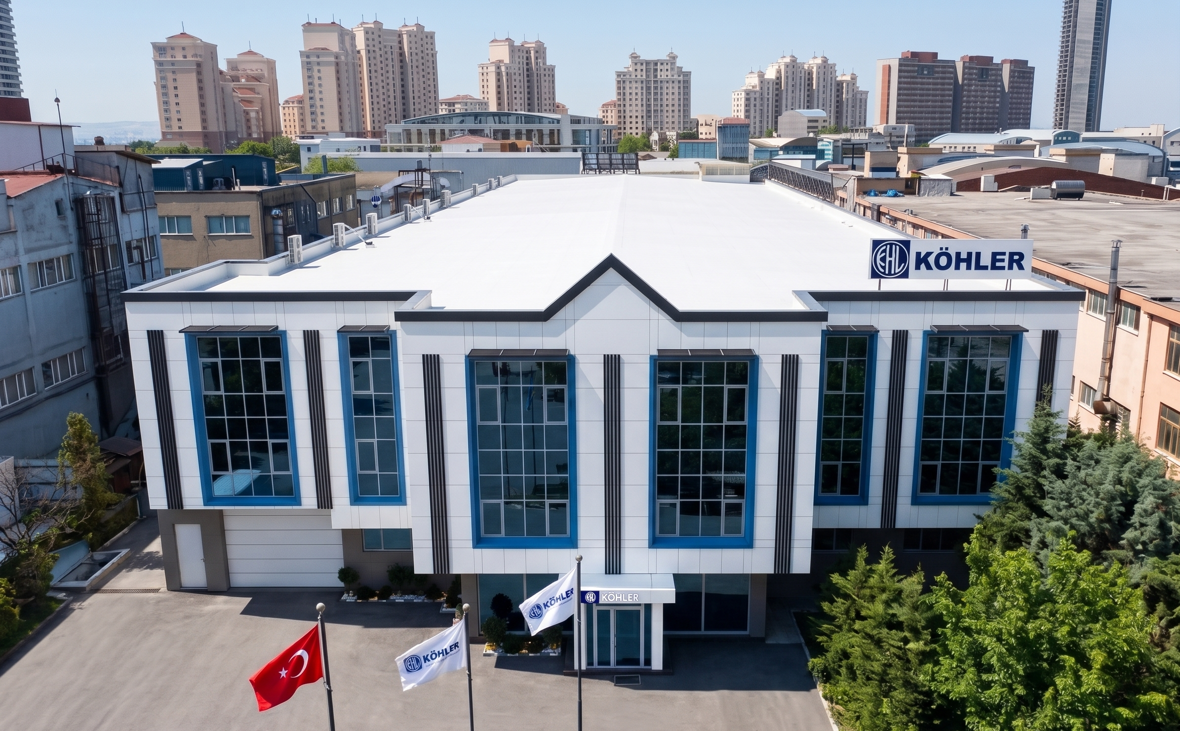 KÖHLER Elektrik Sayaçları dış cephe - Esenyurt / İstanbul